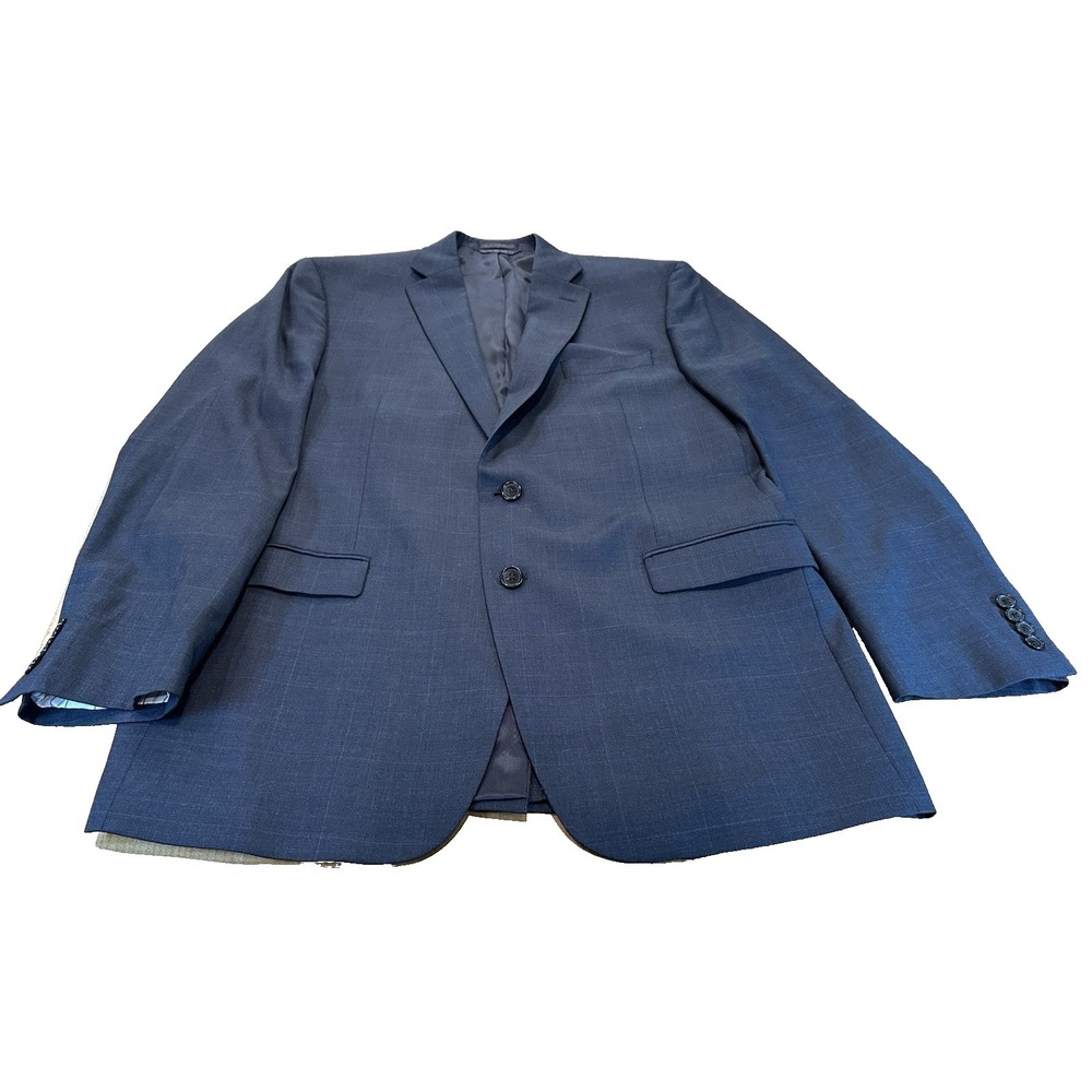 Vintage Lauren Ralph Lauren Polo Mens Blue Blazer Green‎ Label Size 42